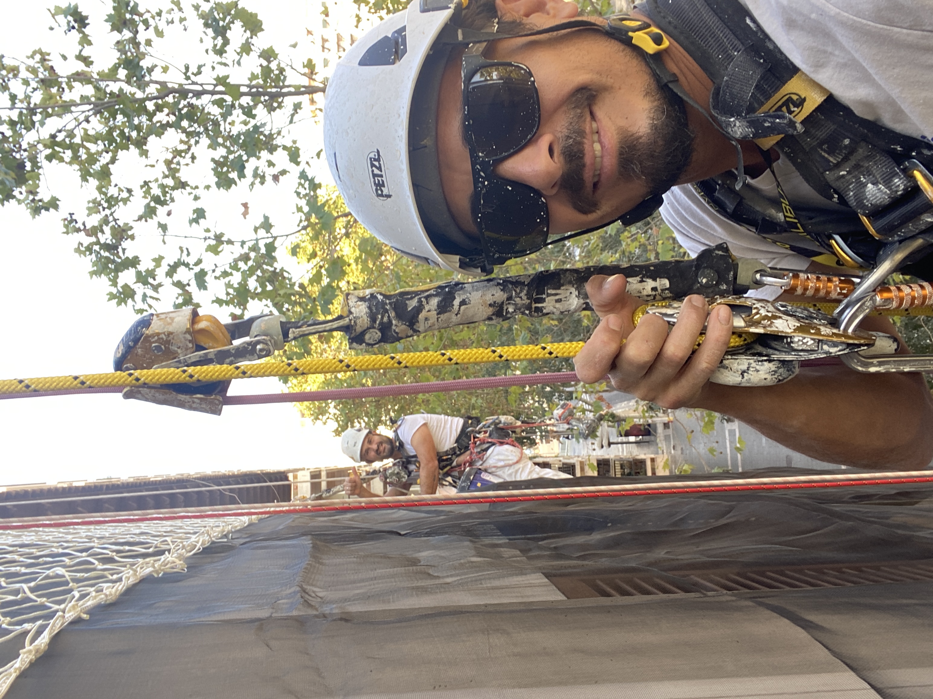 Equipo de PINTABÉ trabajando en Mallorca